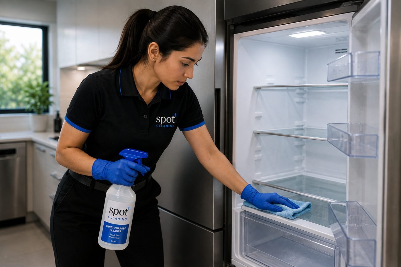 Fridge inside cleaning