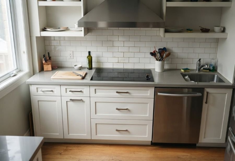 Kitchen after