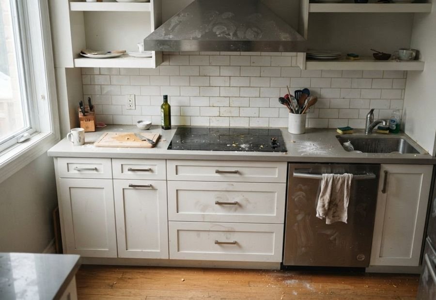 Kitchen before